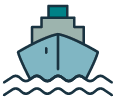 Image shows: icon of ship
