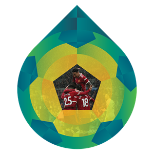 Playing for tomorrow droplet icon.
