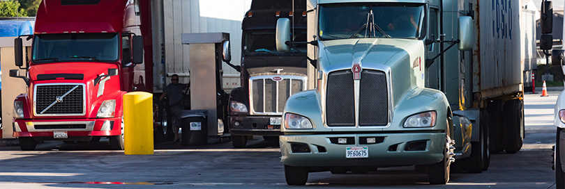 biodiesel-and-lubricity front-of-three-semi-trucks